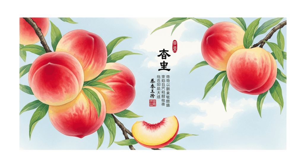 水蜜桃は中国語でどう表す？