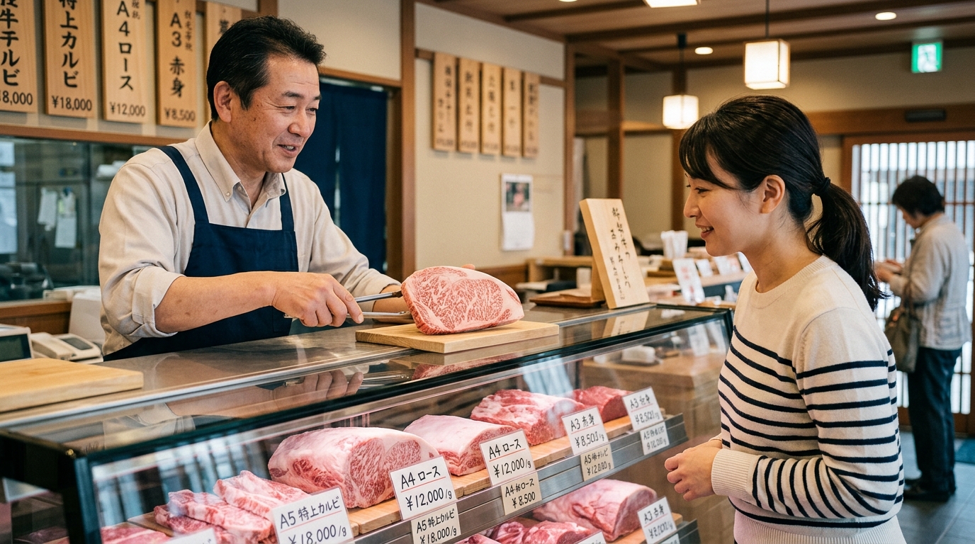 等級（A等級など）で値段が変わる