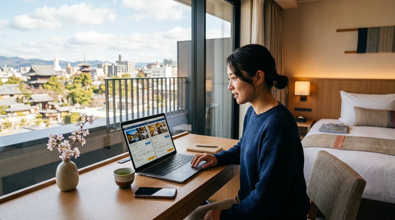 Hotels.comとBooking.comの評価