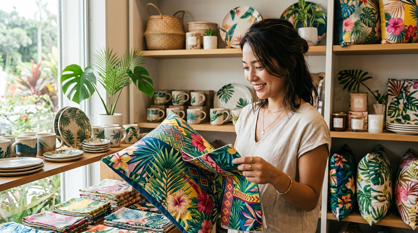 トロピカルなデザインの魅力をチェック