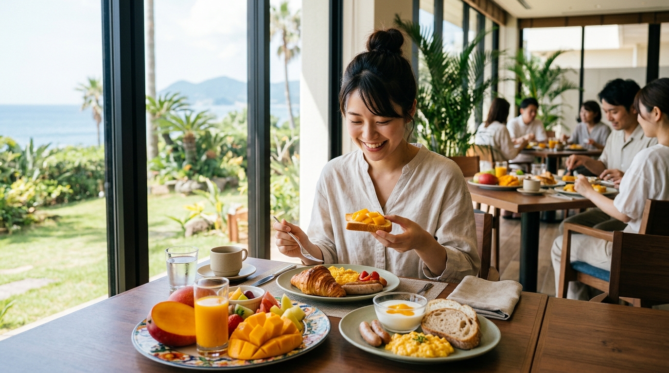宮崎マンゴーホテルの朝食が人気の理由