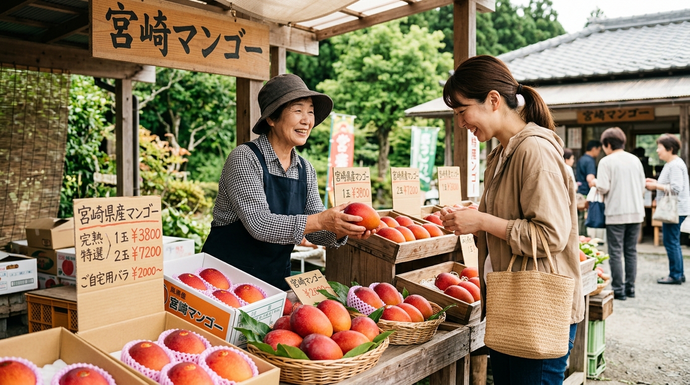 宮崎マンゴー直売所の値段はいくら？