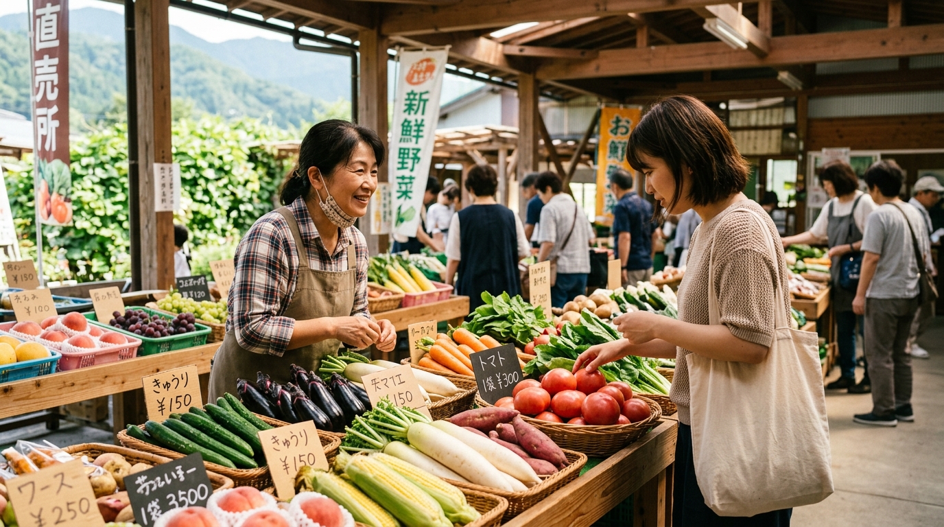 おすすめ直売所①このはな市の価格