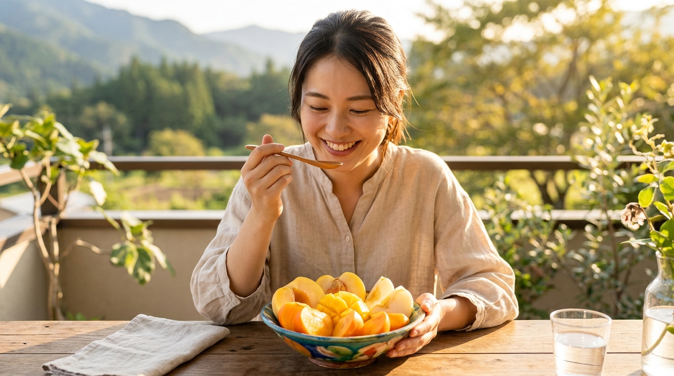 太陽のような輝きと甘さ