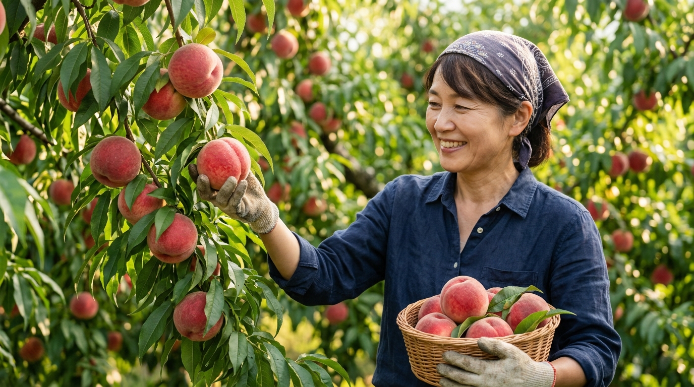 樹上完熟で引き出す最高の味