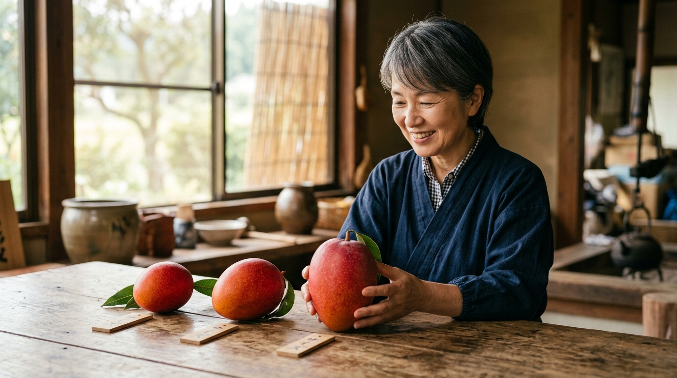 宮崎完熟マンゴーのサイズ別価格
