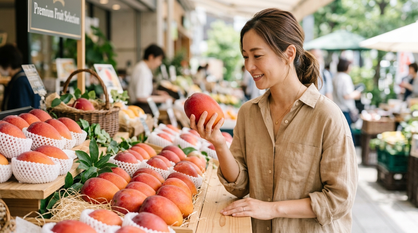 プレミアムな大玉マンゴーの選び方