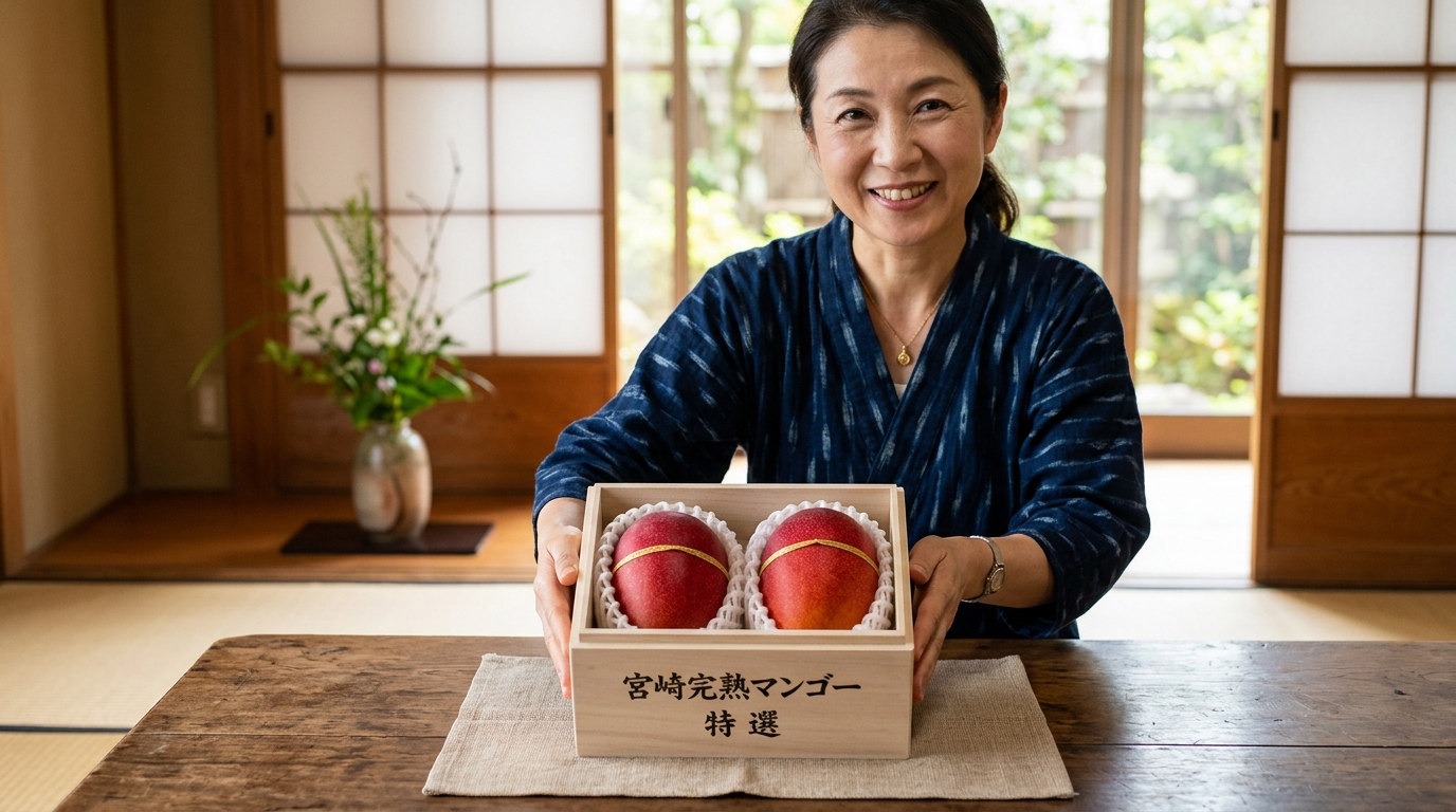 贈答用に最適な宮崎マンゴーギフト