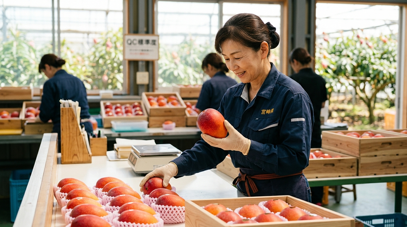太陽のタマゴの厳しい品質基準