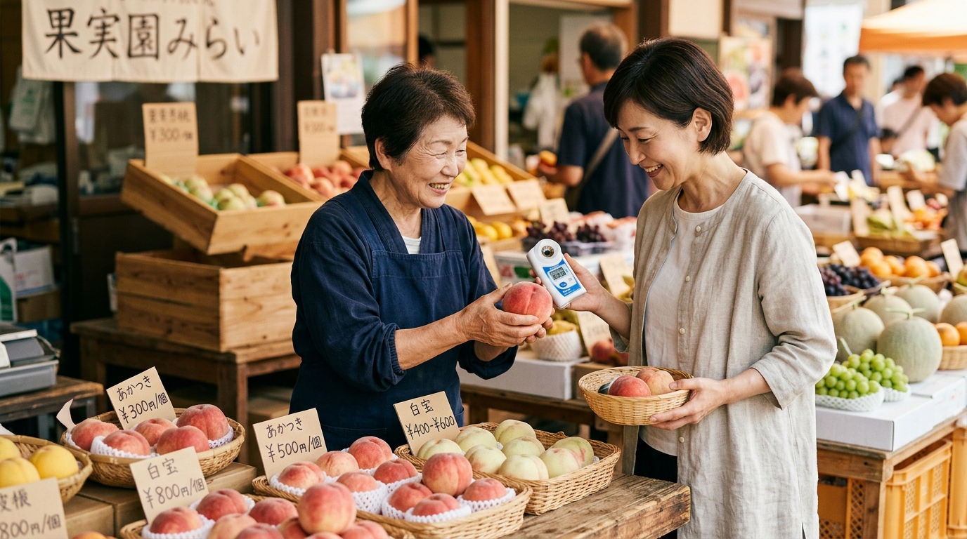 糖度と値段の関係性