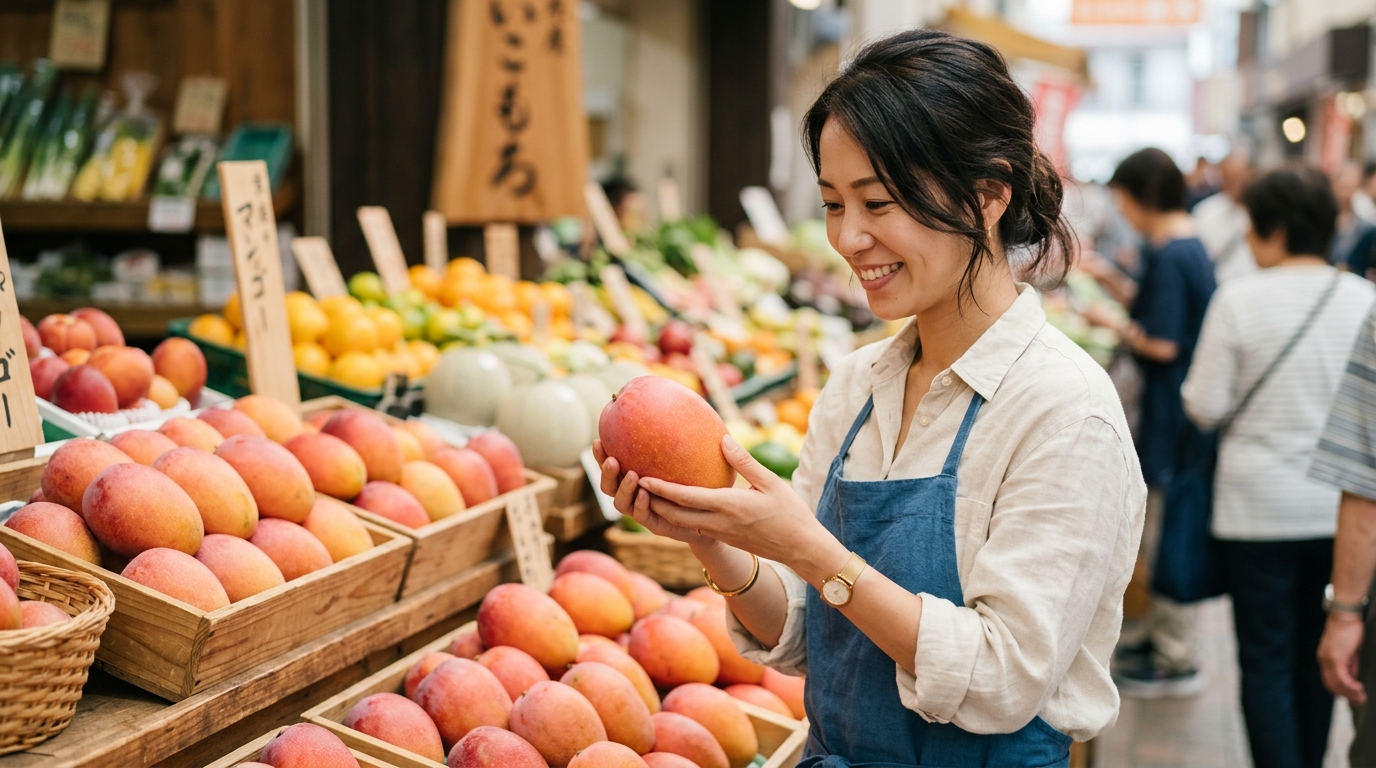 美味しいマンゴーの選び方