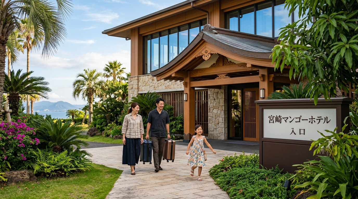 宮崎マンゴーホテル公式の予約とアクセス