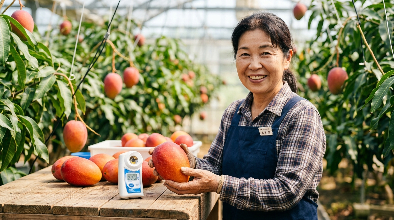 完熟宮崎マンゴーの糖度と相場