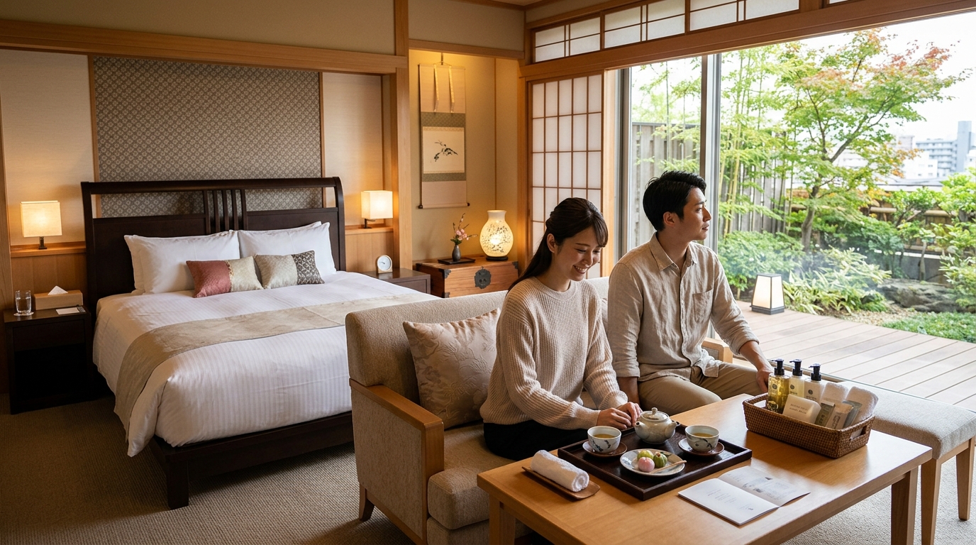 人気の客室タイプとアメニティ