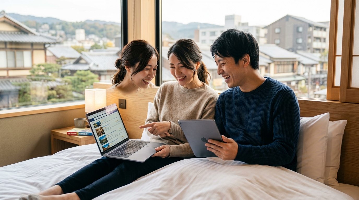 エクスペディアでの宿泊者評価