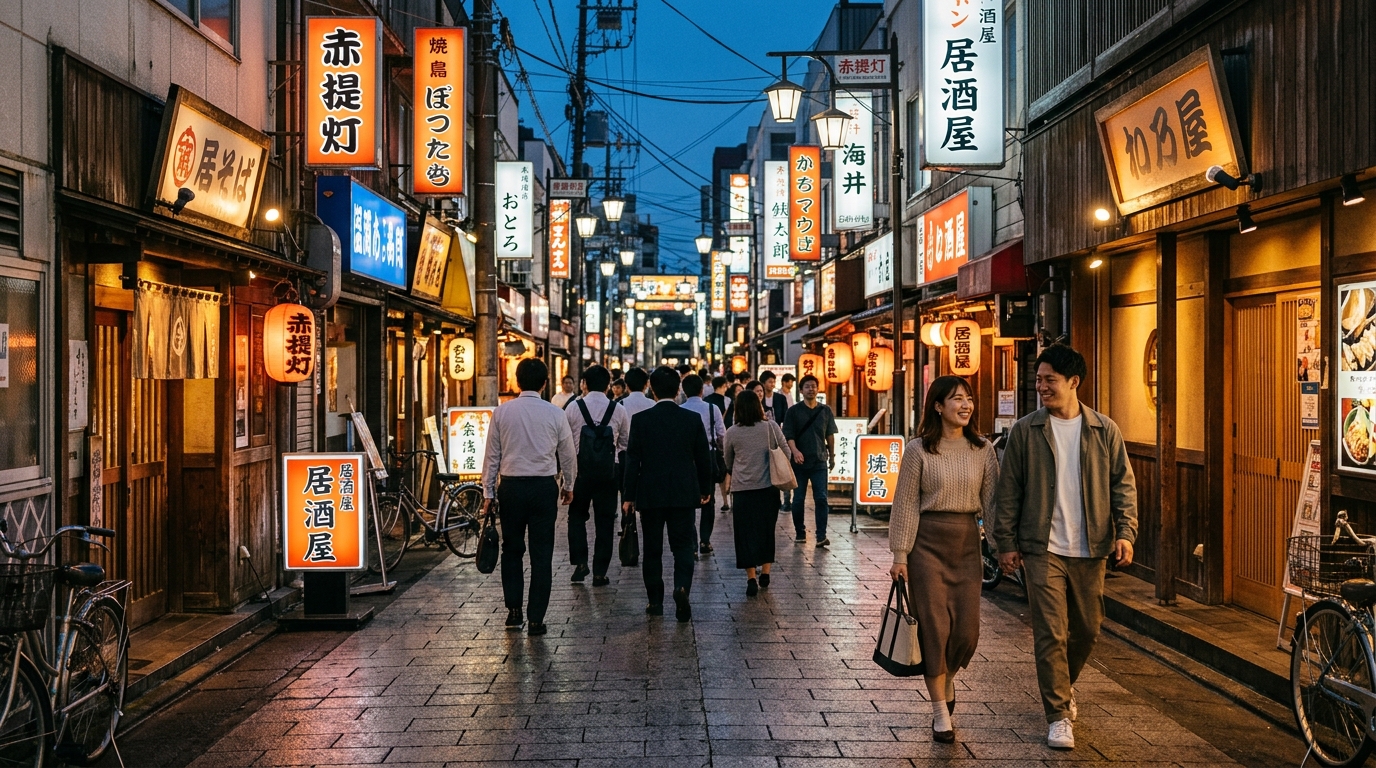 ニシタチ繁華街まで徒歩圏内