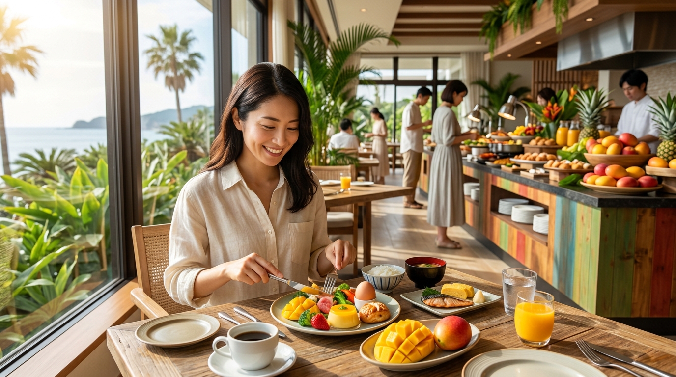 宮崎マンゴーホテルの朝食は満足できる?