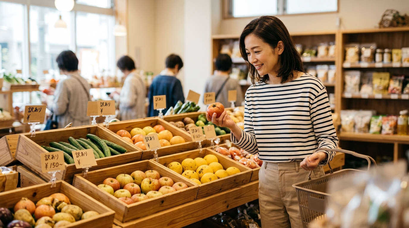 訳あり品はどのくらい安い？