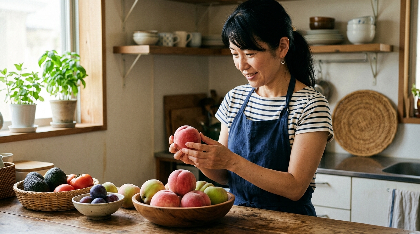 保存前に完熟度をチェックしよう