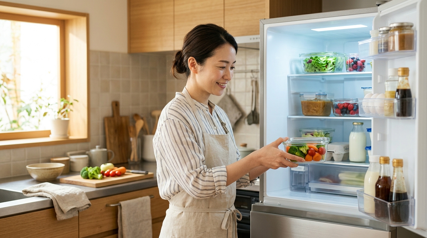 冷蔵保存で美味しさをキープする