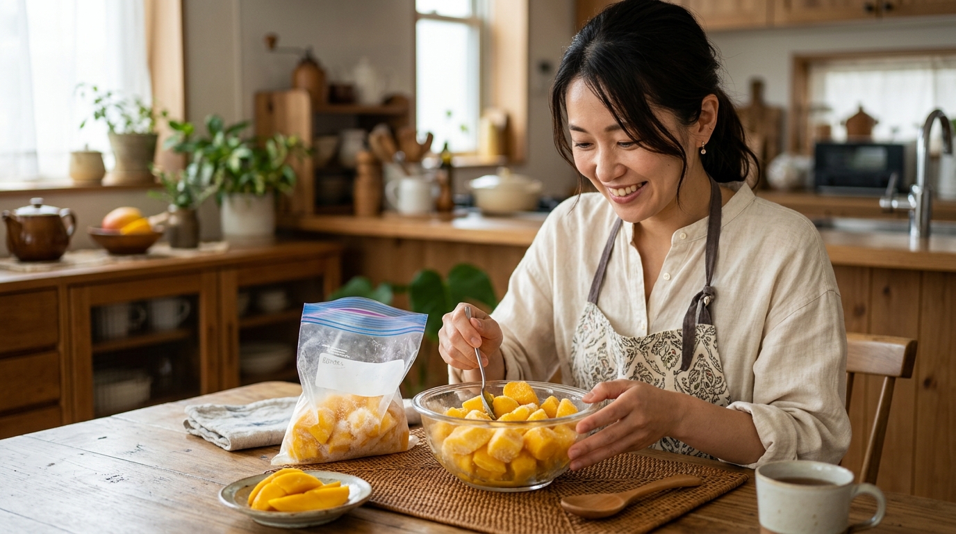 冷凍したマンゴーの賞味期限
