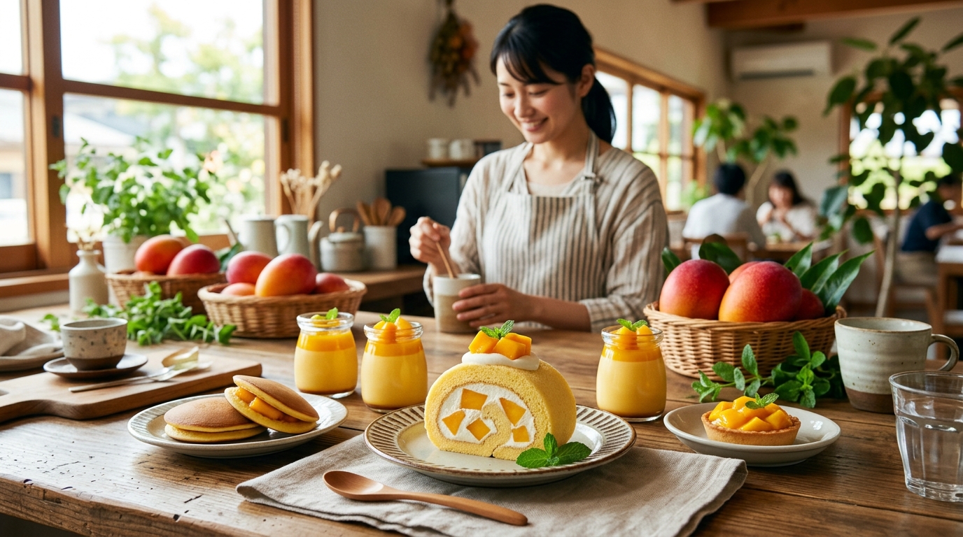 宮崎県産マンゴーを使った人気のお菓子