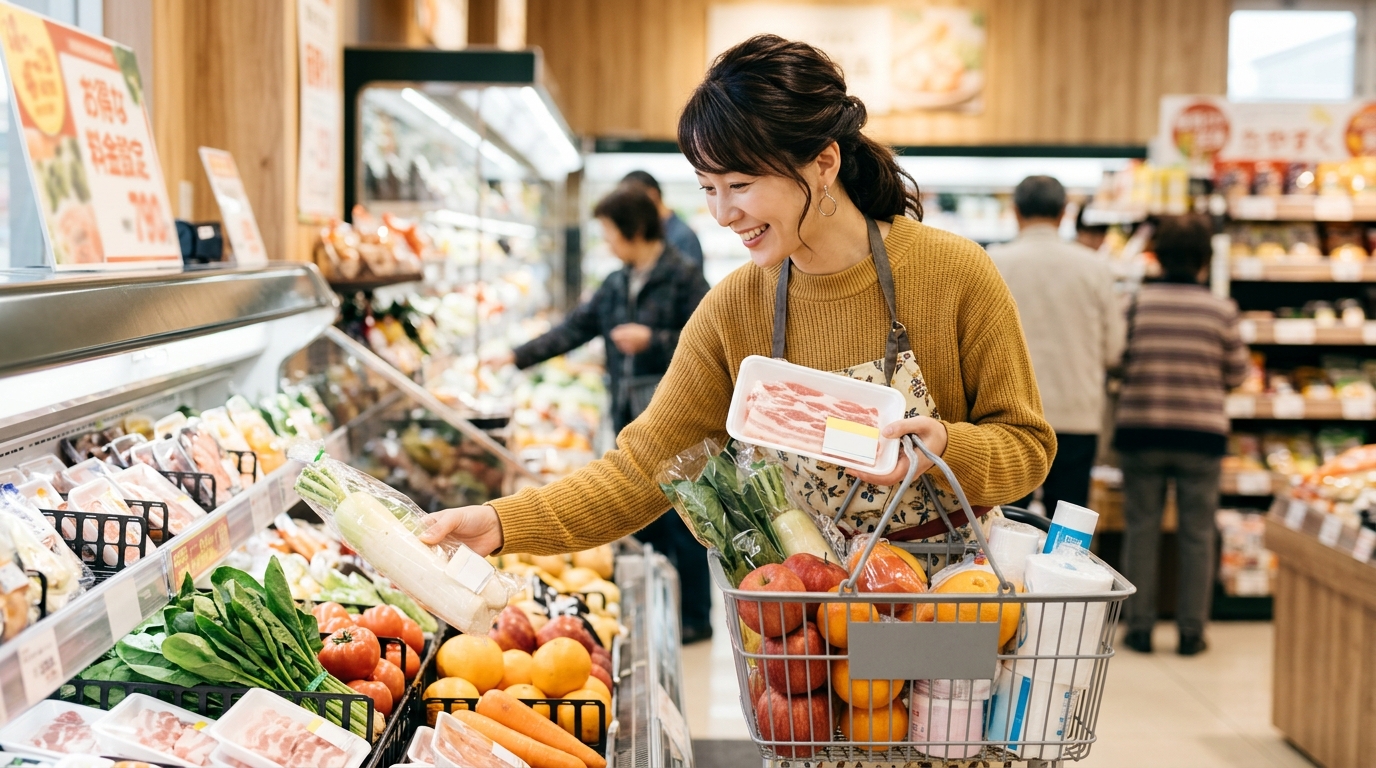 スーパーの半額以下?お得な料金設定