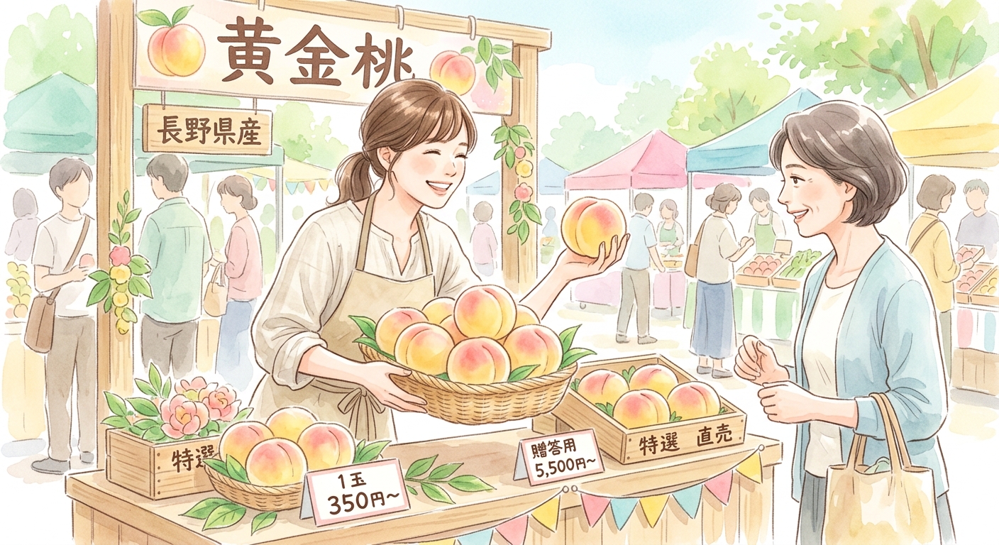 黄金桃の値段、基本相場を解説