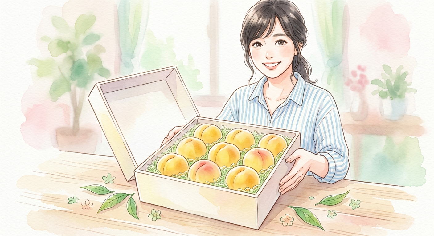 贈答用黄金桃のギフト価格