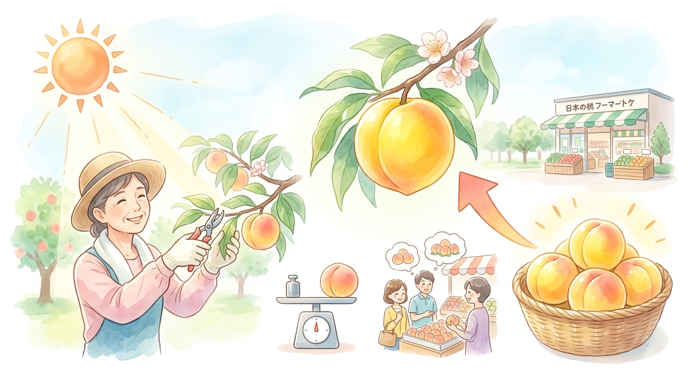 黄金桃の値段を左右する要因