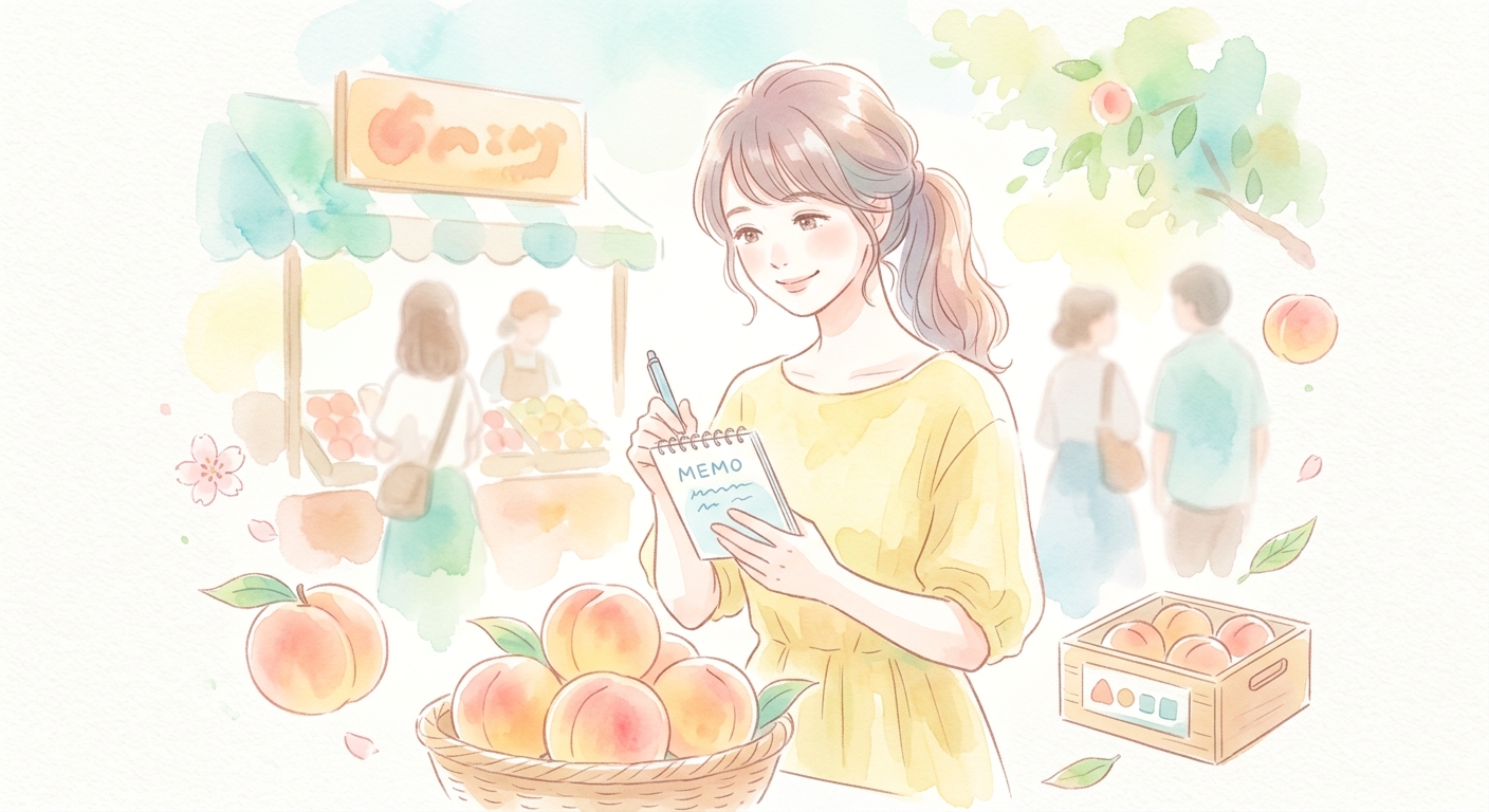 黄金桃を安く買うコツと予約販売