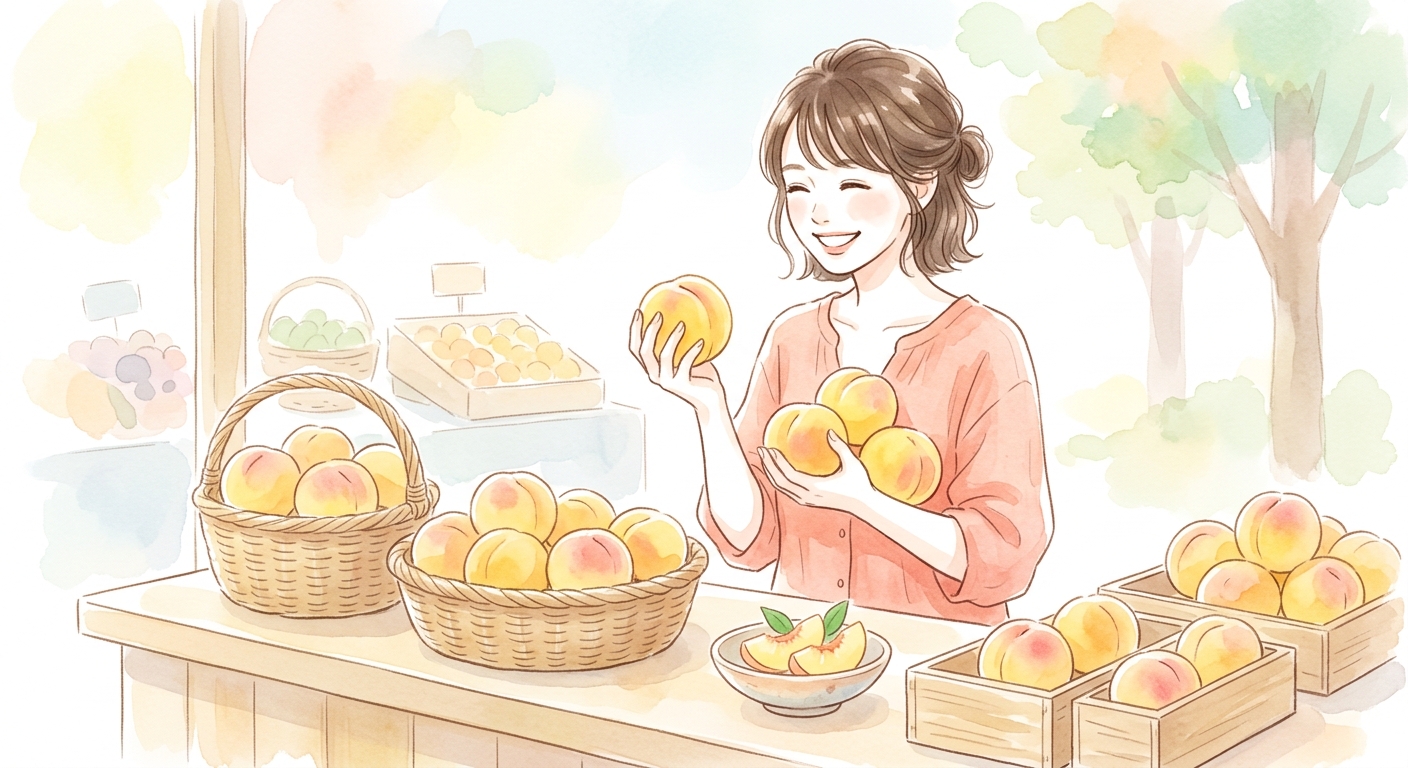 黄金桃の値段を把握し旬を楽しもう
