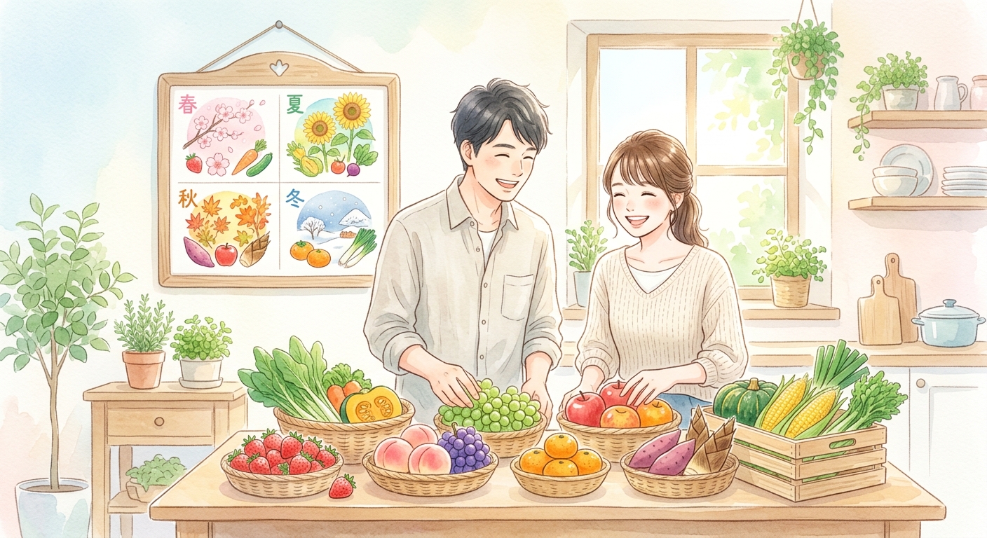 旬カレンダーで見る最盛期