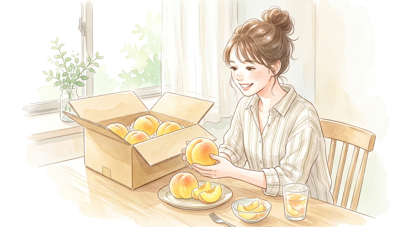 黄金桃を通販で手に入れる魅力とは