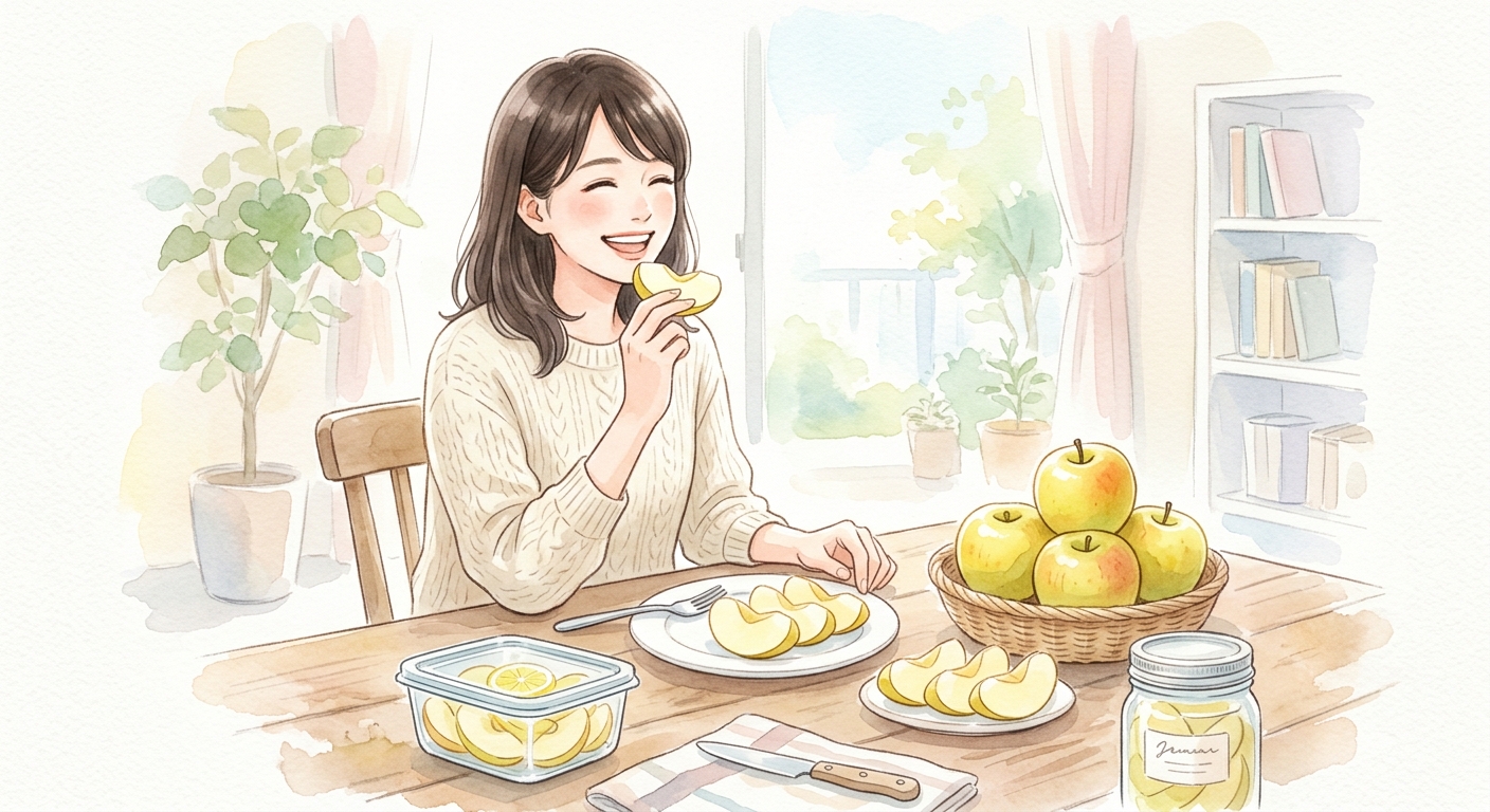 沼田ぐんま名月の保存方法と食べ方