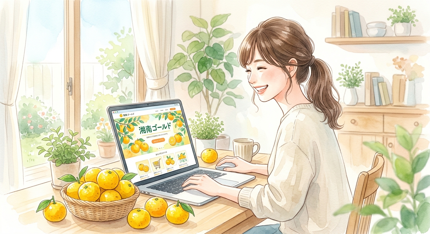 通販で湘南ゴールドを探す