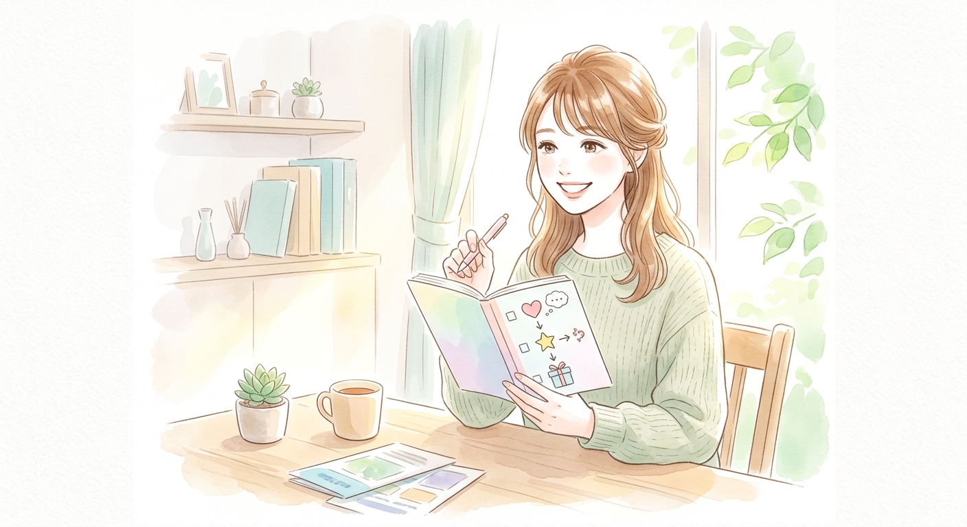 最適ギフト決定の簡単ステップ