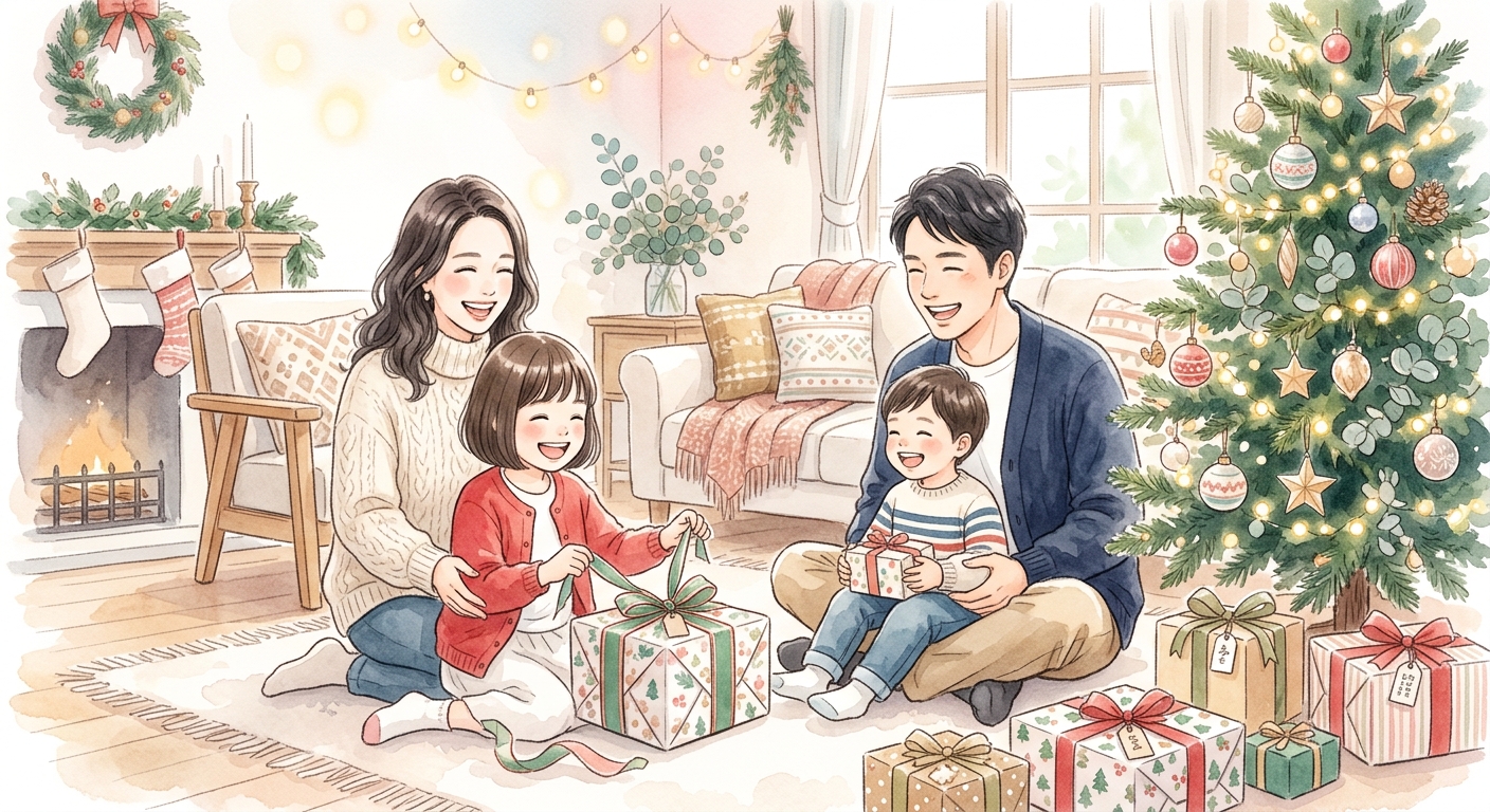 最高のクリスマスプレゼントで思い出を