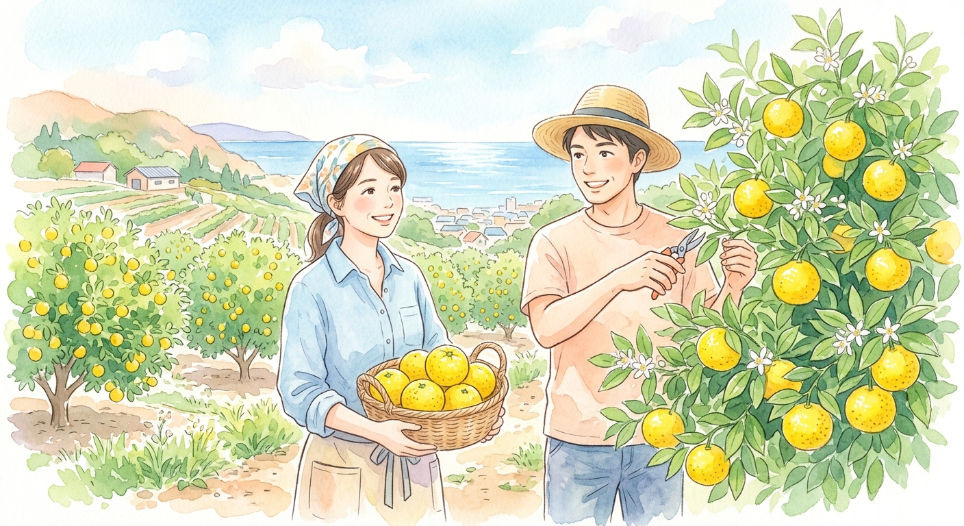 希少な湘南ゴールドの栽培の秘密