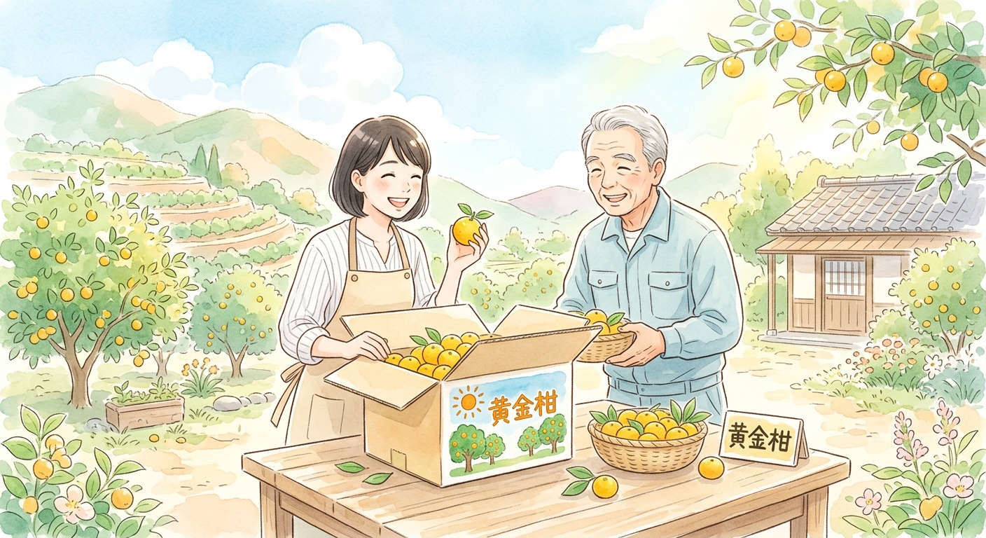 産地直送で新鮮な黄金柑を手に入れよう
