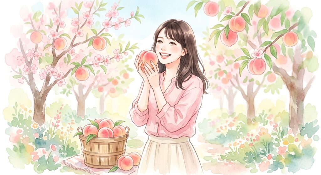 桃の素晴らしい効果を知ろう