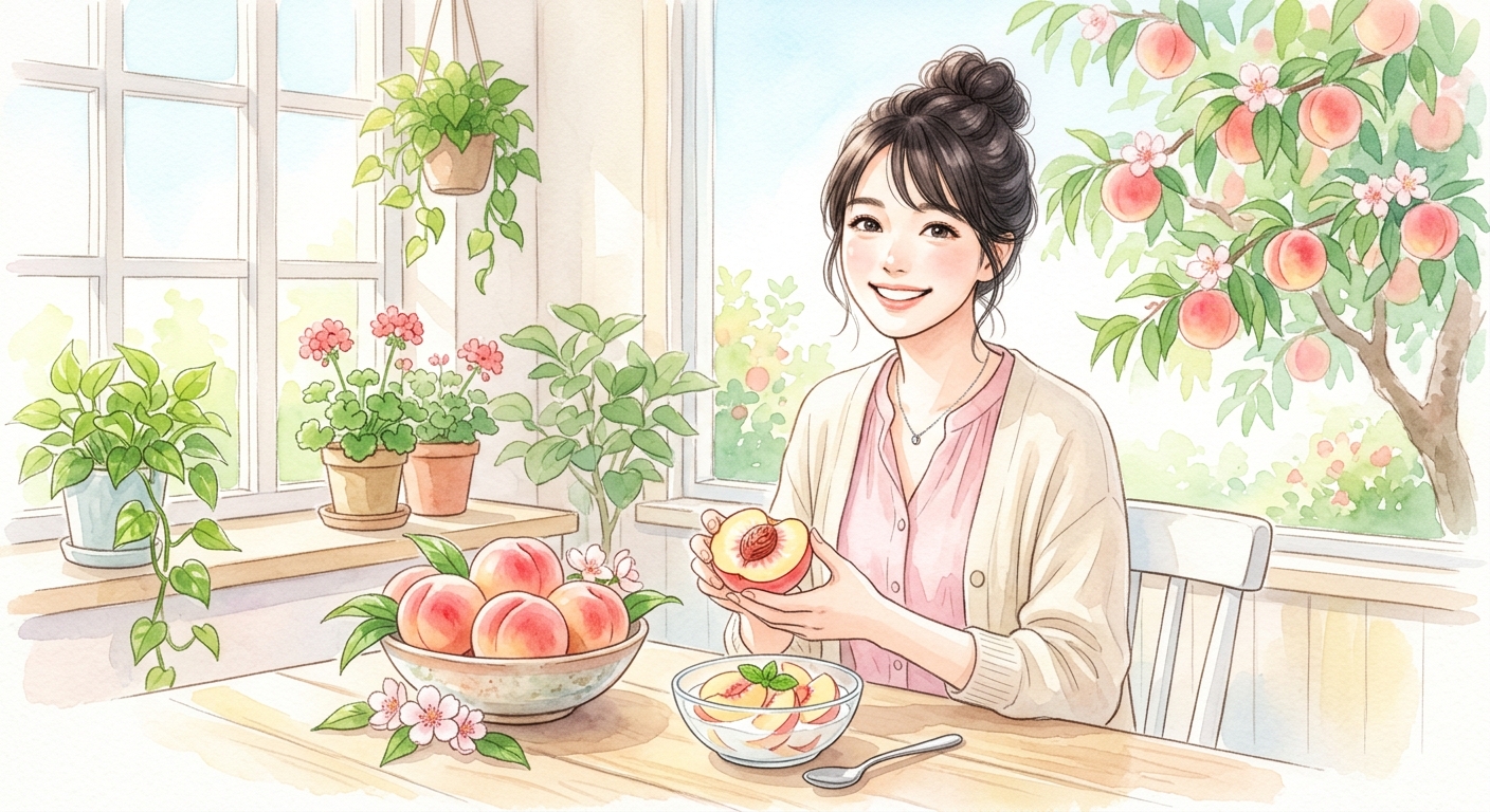 桃の効果を最大限に引き出すコツ