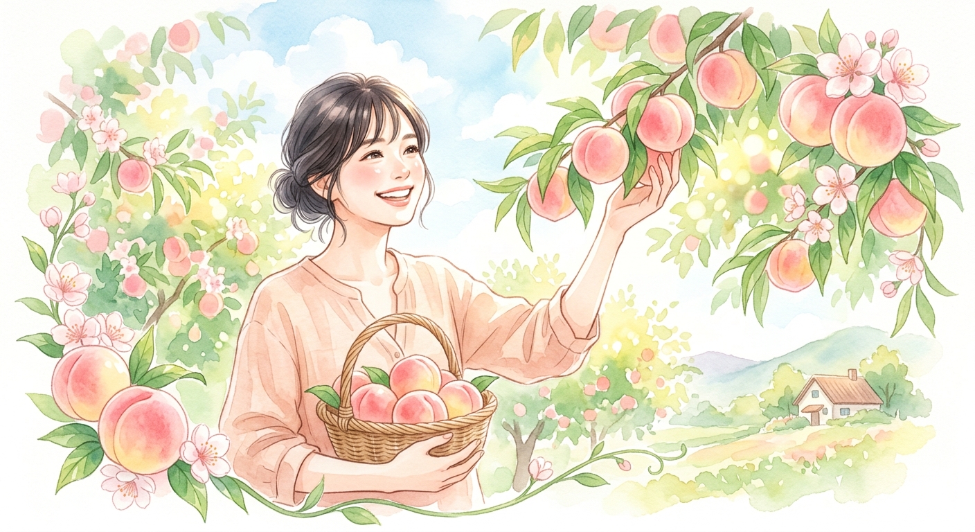 桃の栄養素と健康効果の秘訣