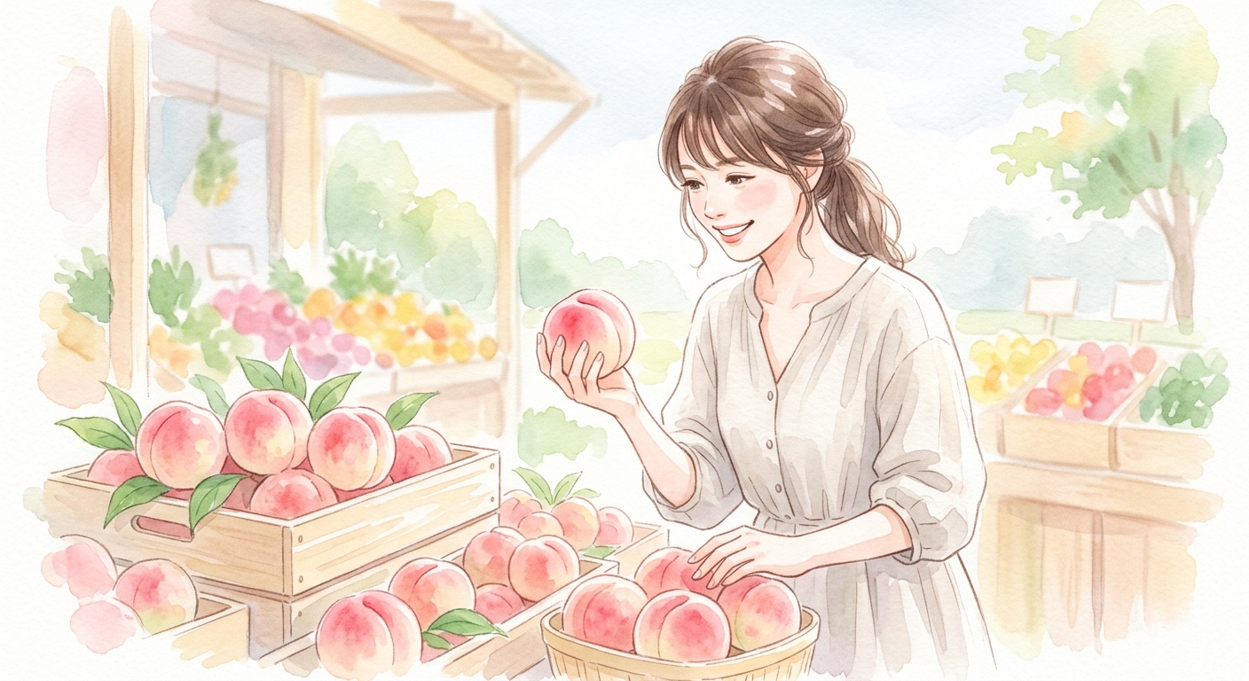 桃の最適な摂取量と選び方