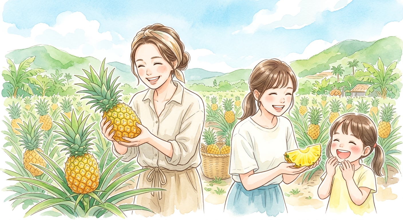 東村産パイナップルが予約殺到の理由