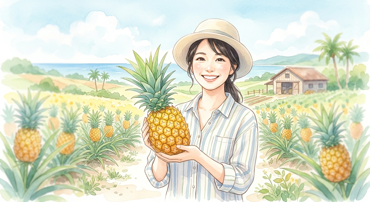 タダオゴールド予約で最高のパイナップルを