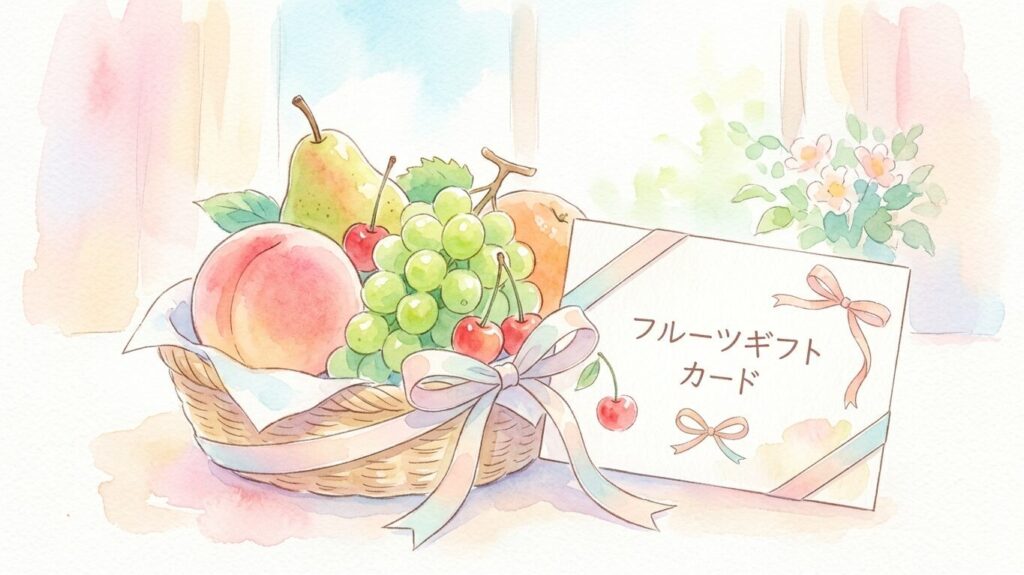 フルーツギフト カード