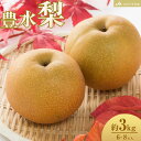 【JAみやぎ仙南】梨「豊水」約3kg (6~8玉…