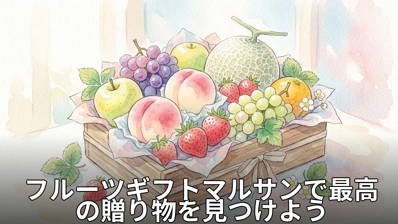 フルーツギフトマルサンで最高の贈り物を見つけよう