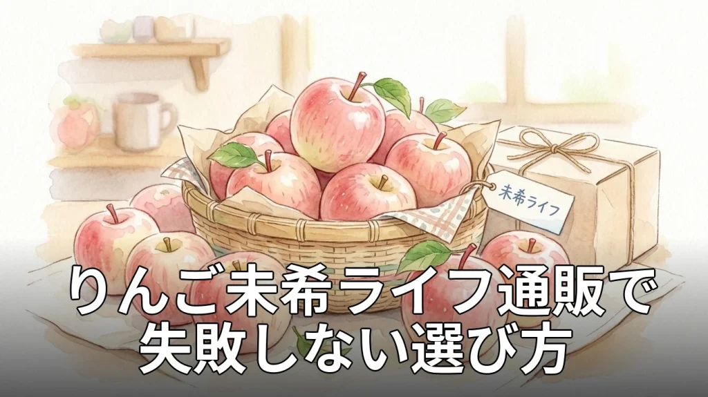 りんご未希ライフ通販で失敗しない選び方